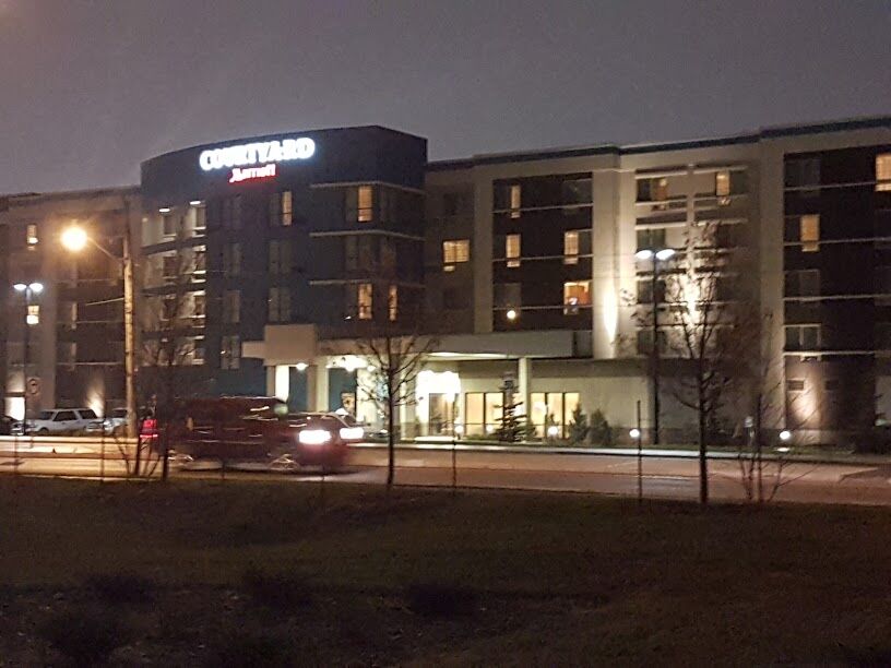 Hotel Courtyard By Marriott Edmonton West Exterior foto