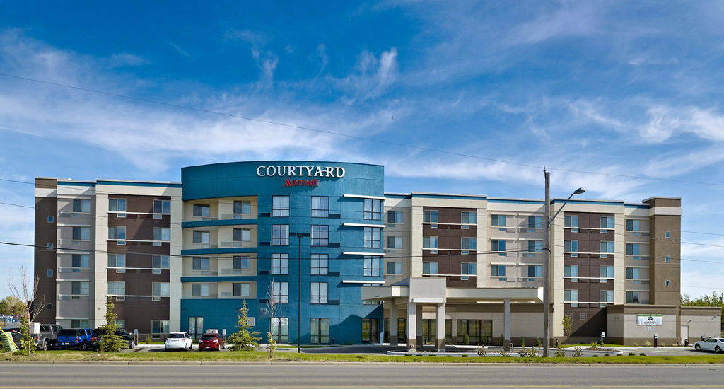 Hotel Courtyard By Marriott Edmonton West Exterior foto